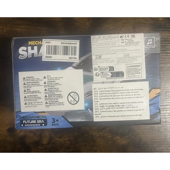 Mechanical Shark You Motorized Ocean Animal Rotating‎ Mouth Smart Music Lights - Picture 2 of 9